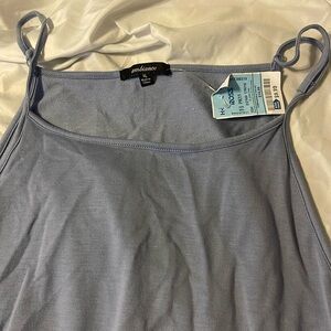 Ladies xl romper light blue never worn tags still attached